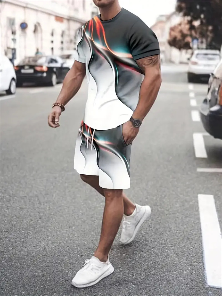 Summer Clothing Women - Completo Sportivo Estivo Uomo Donna con