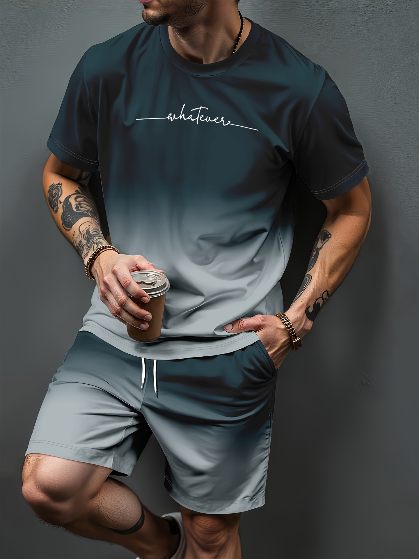 Summer Clothing Women - Tute Sportive con Stampa 3D a