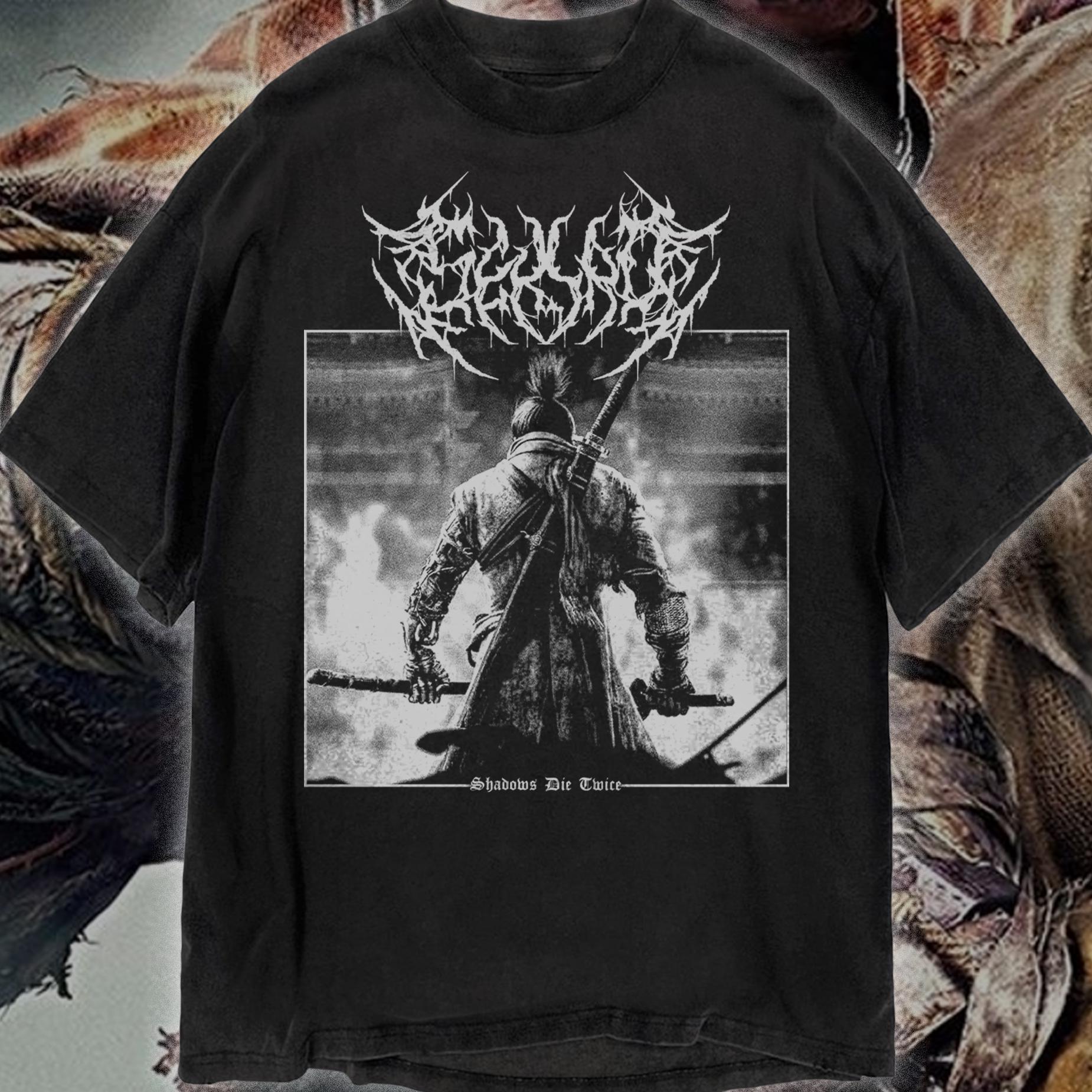 Summer Games Clothing - T-shirt in puro cotone stampata Sekiro