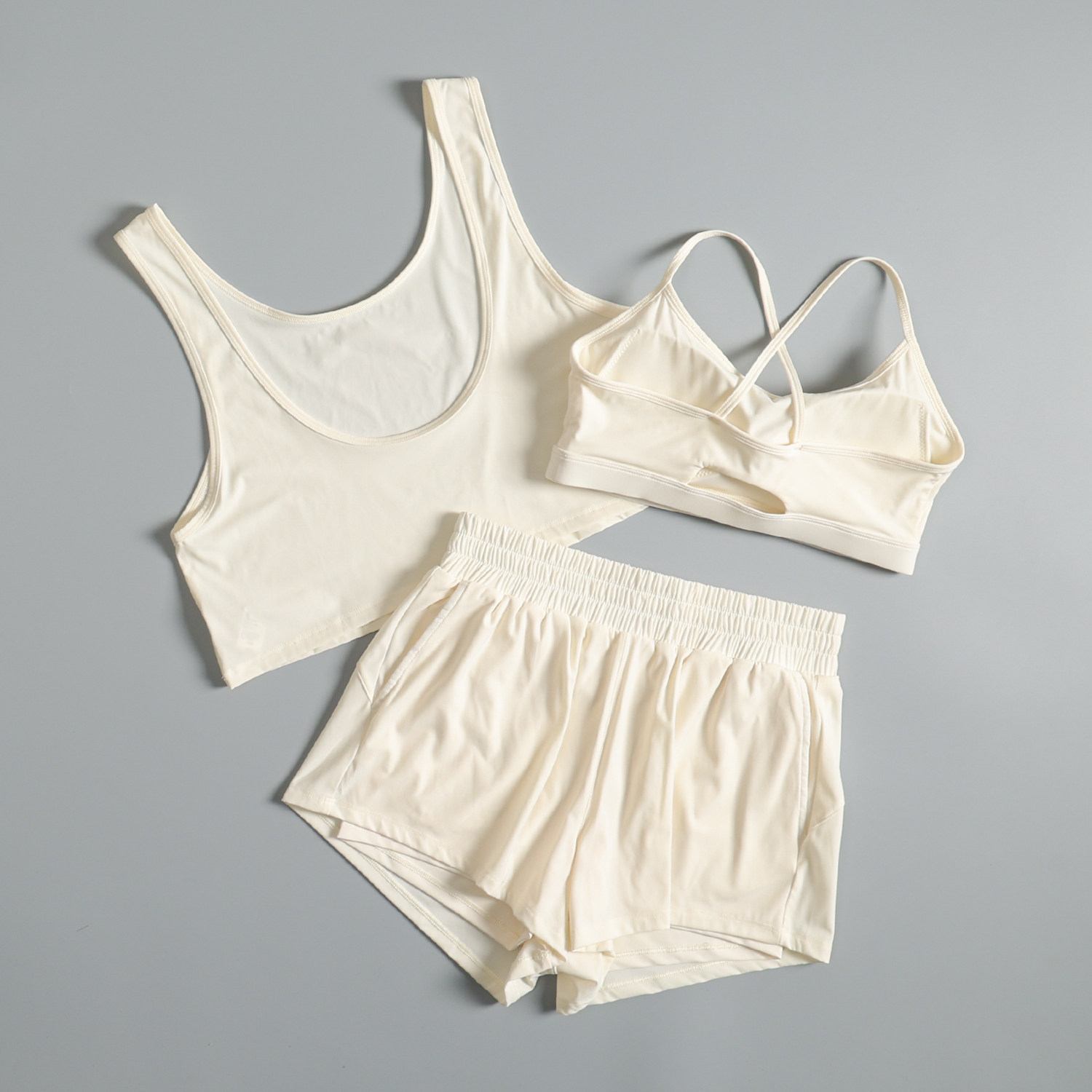 Summer Yoga Clothing - Completo da yoga per donna, estivo,