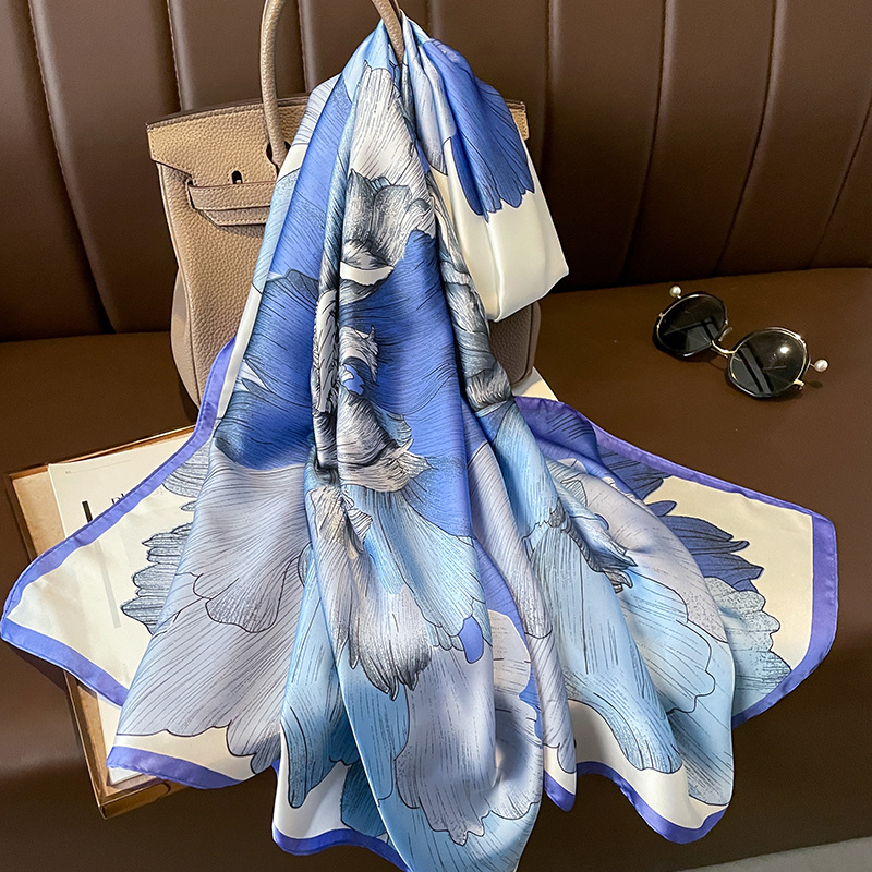 Summer Clothing Hijab - 2023 Spagna Sciarpa di seta di
