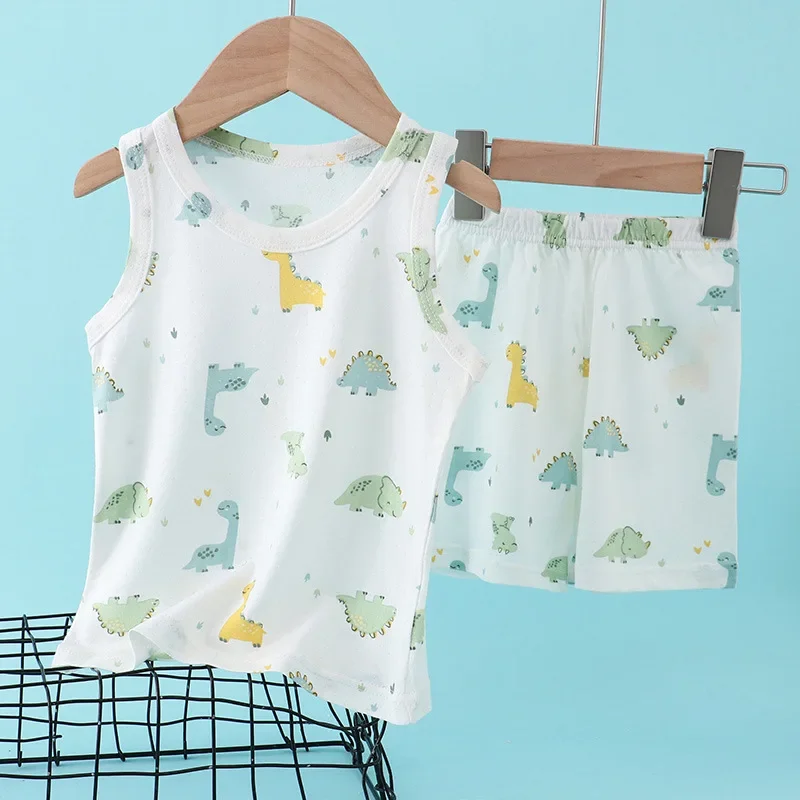 Summer Clothing Toddler - Completo Estivo per Bambini in Cotone