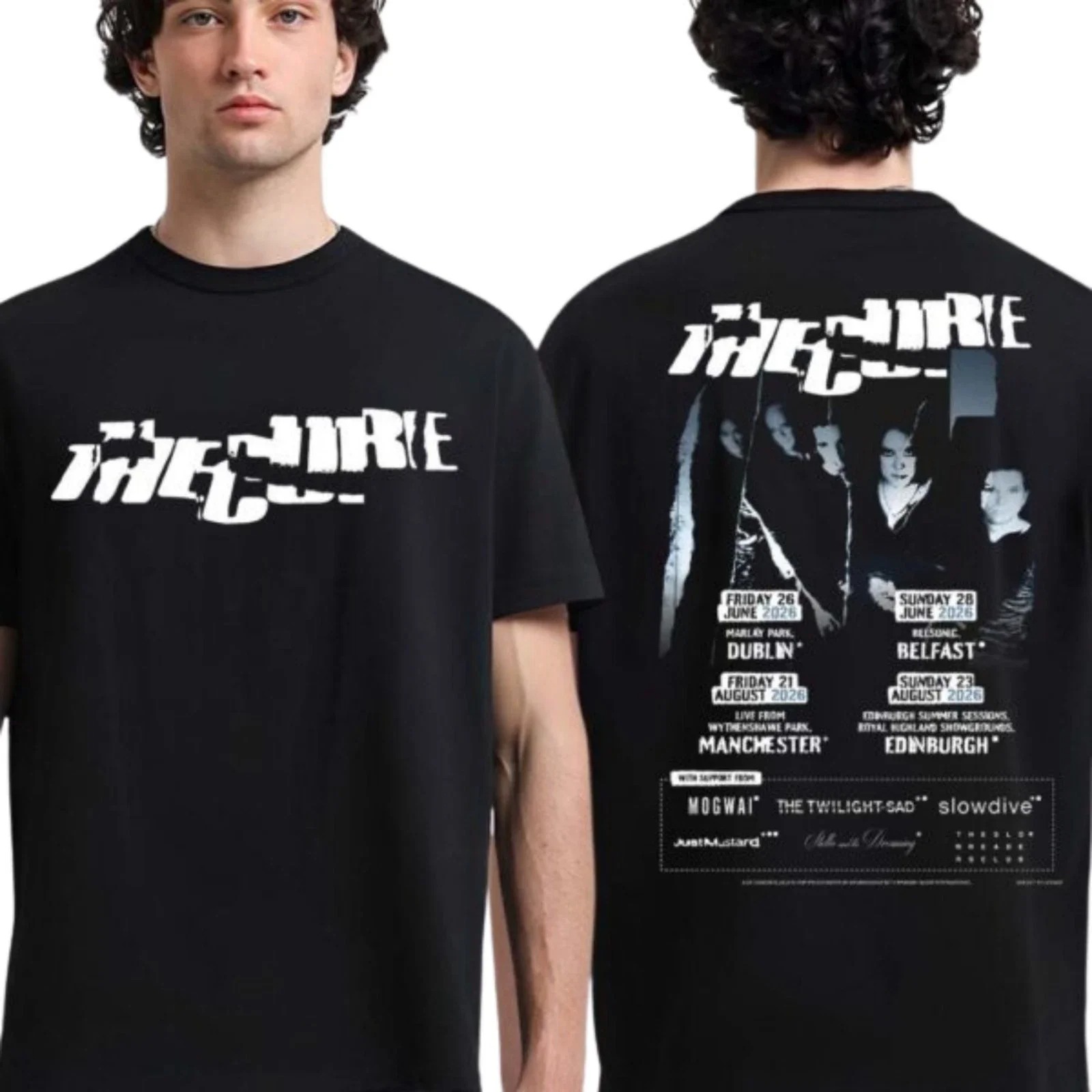 Summer Clothing Uk Men - T-shirt con stampa grafica del programma