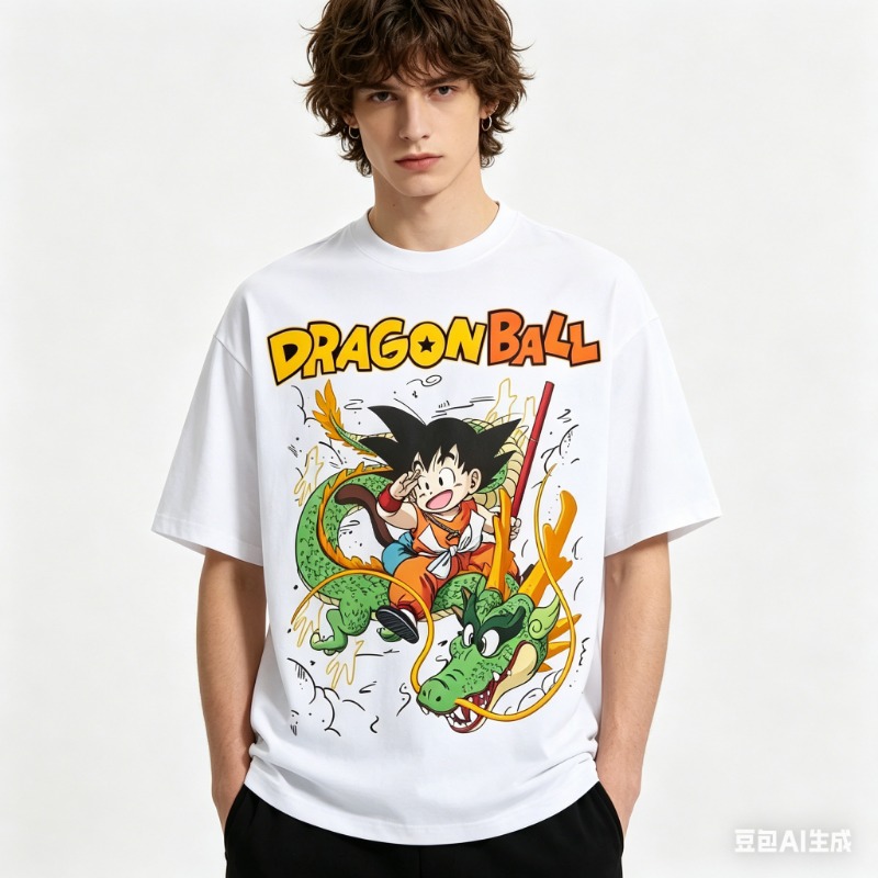 Summer Clothing Good Quality - Nuova T-shirt Oversize Dragon Ball Estate