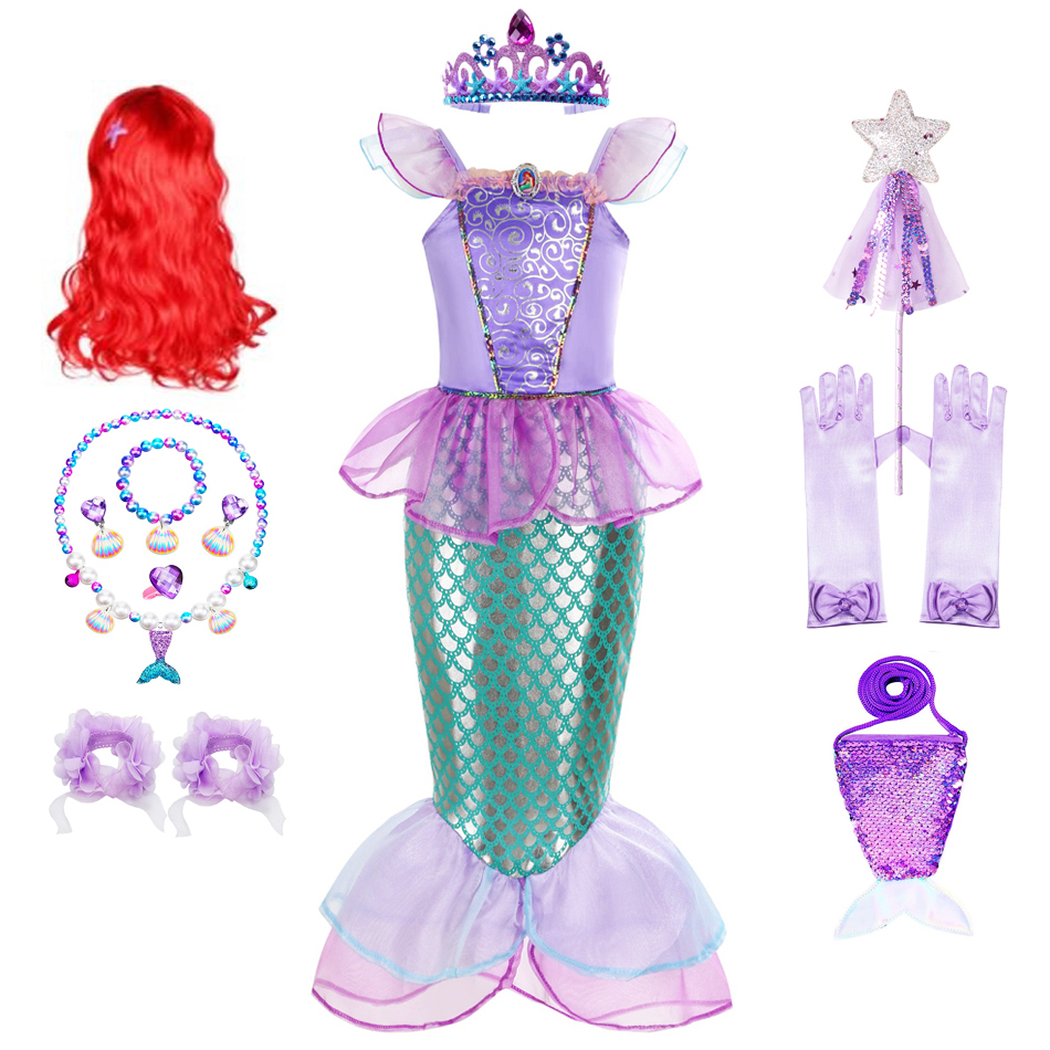 Summer Clothing For Kids Girls - Costume da sirena per ragazze vestito