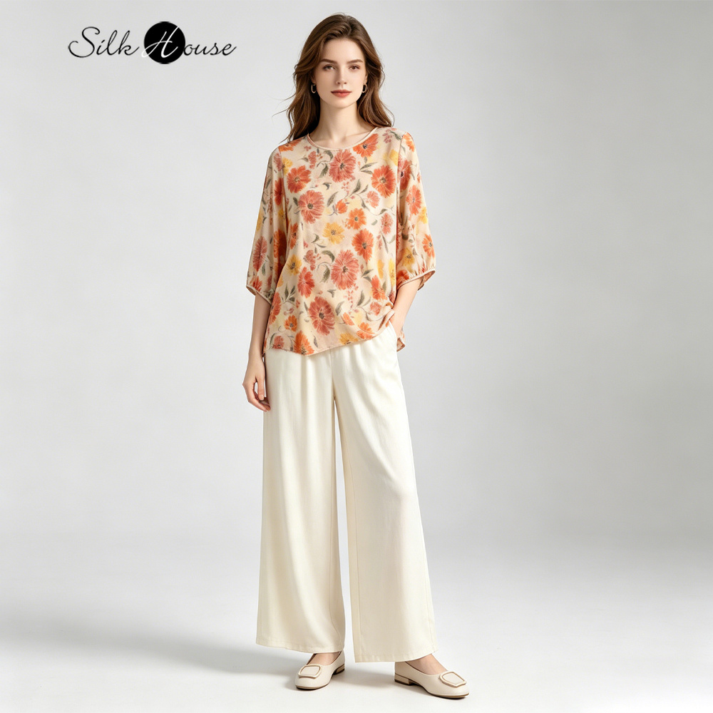Summer De Clothing - T-shirt Casual Estiva da Donna in