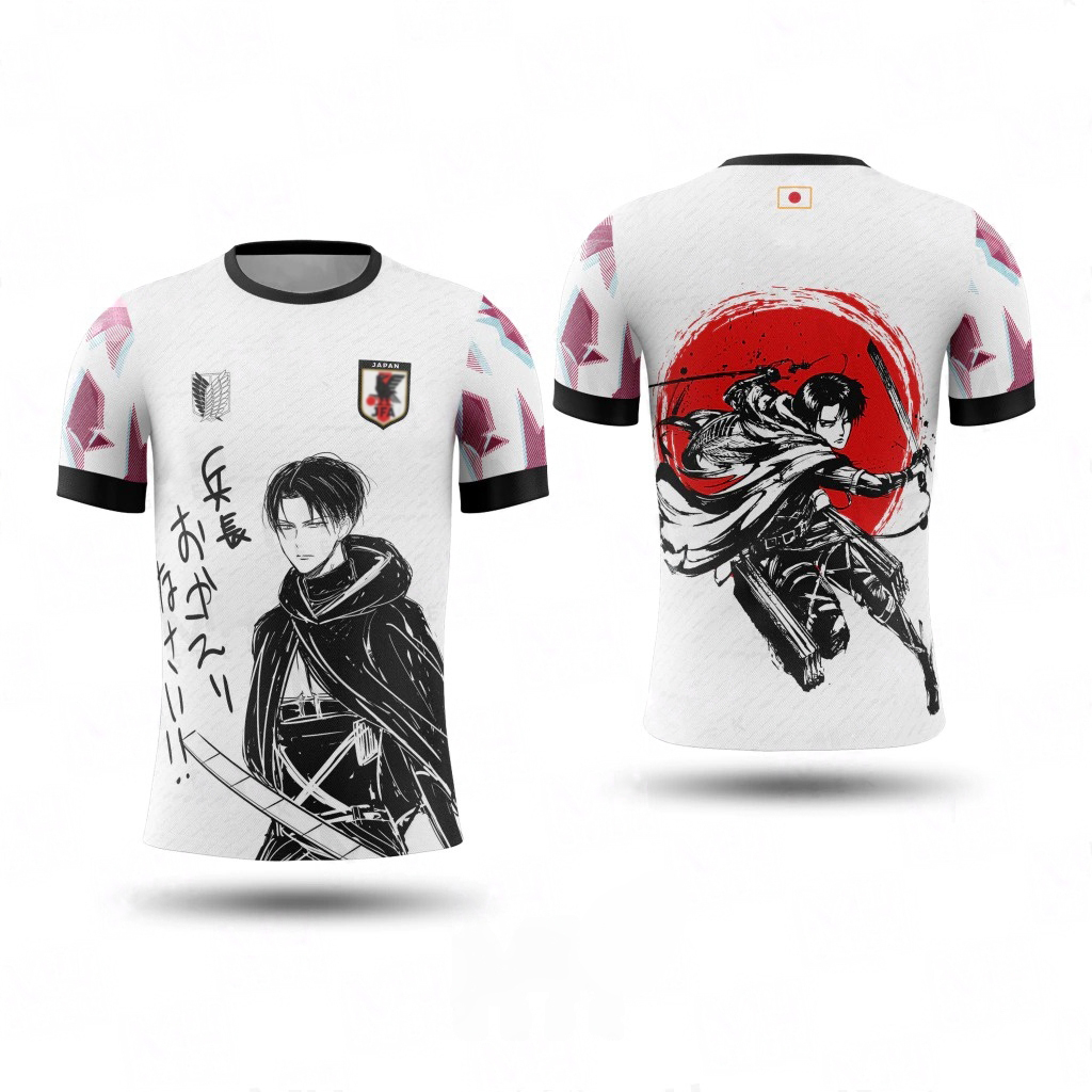 Summer Edition Clothing - Maglia da Calcio Bandai Levi Ackerman