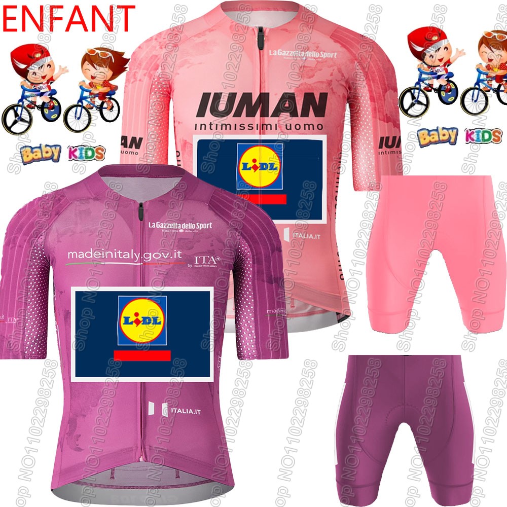 Summer De Clothing - 2025 Maglia da ciclismo per bambini