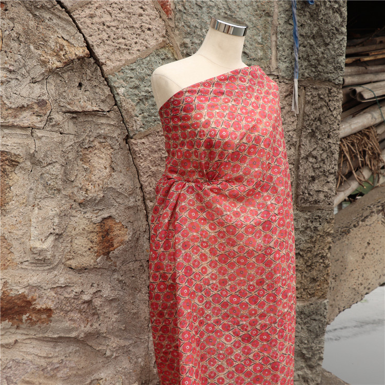 Summer Clothing Fabric - Tessuto con stampa geometrica da 1