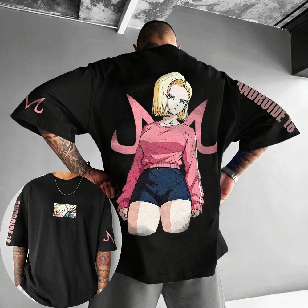 Summer Edition Clothing - T-shirt Unisex Oversize con Stampa Anime