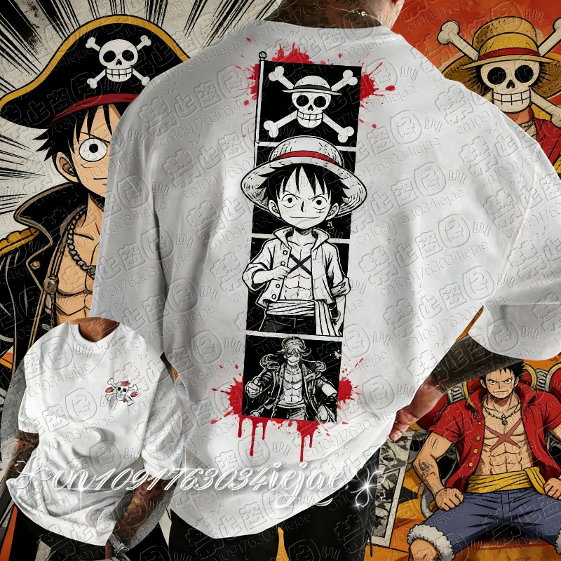 Summer Clothing Good Quality - T-shirt in cotone da uomo One