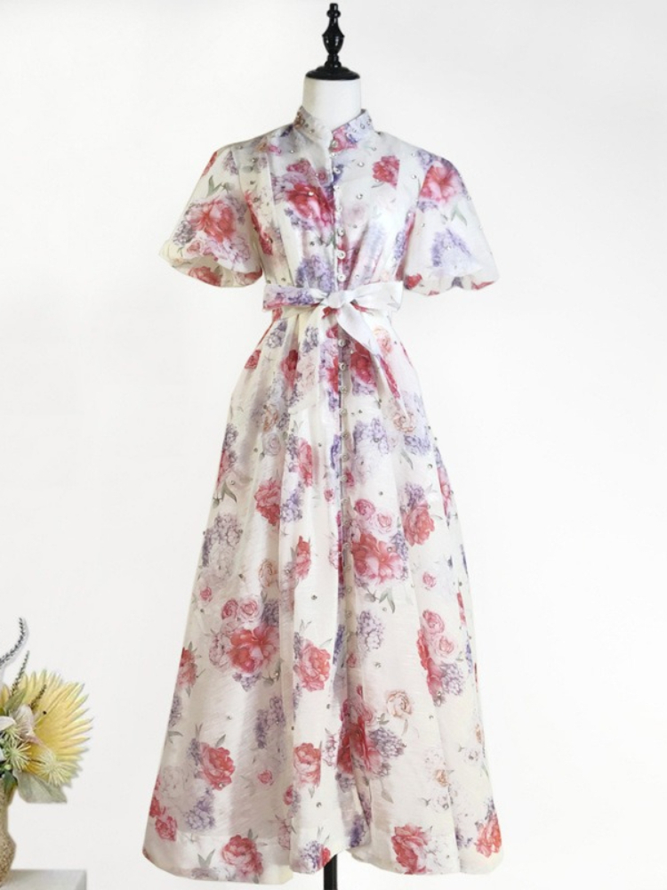 Abito Elegante Retrò Francese  - Summer Clothing Pictures recensione e prezzo