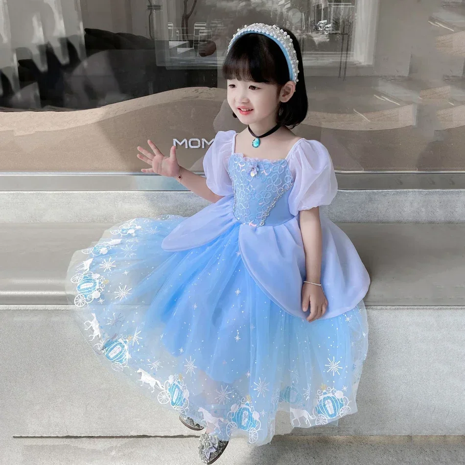 Abito cosplay da principessa C - Summer Clothing For Kids Girls recensione e prezzo