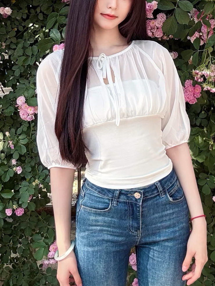 Top con inserti in seta di gel - Summer Clothing recensione e prezzo