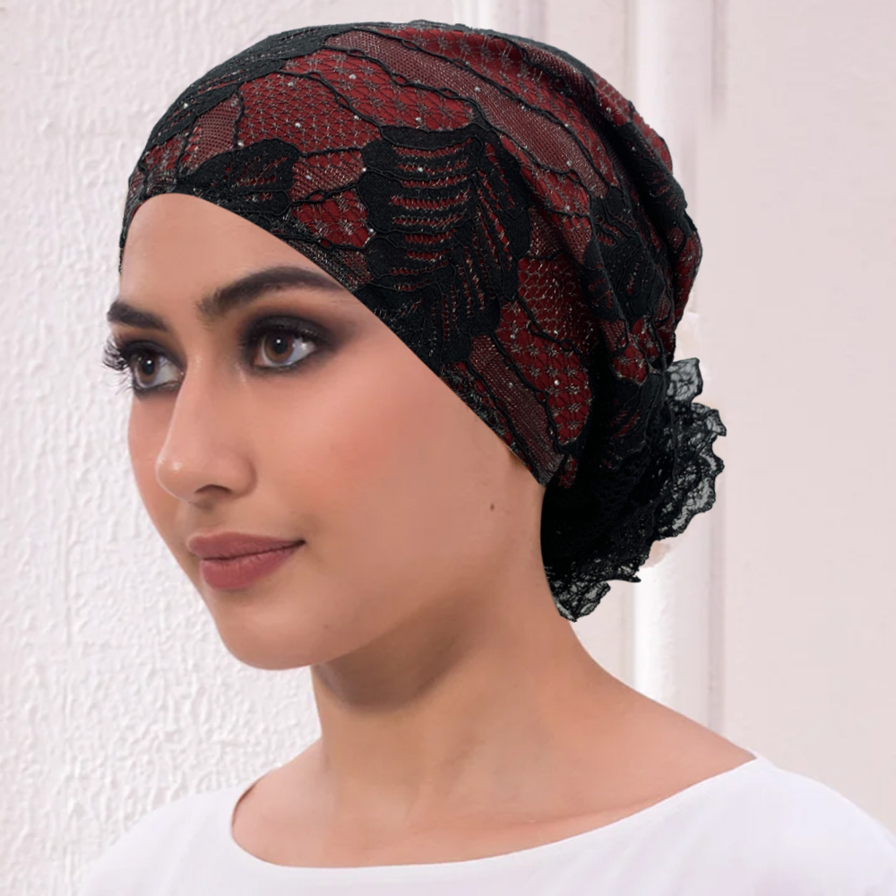 Berretto turbante ricamato per - Summer Clothing Hijab recensione e prezzo