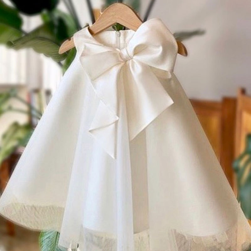 Summer Big Bow Baby Girl Dress - Summer Clothing Toddler recensione e prezzo