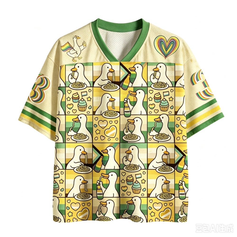T-shirt da uomo con stampa 3D  - Summer Duck Clothing recensione e prezzo