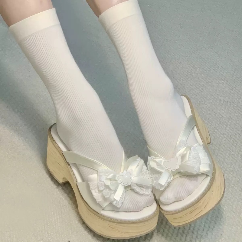 Sandali con plateau e tacco al - Summer Clothing Fabric recensione e prezzo