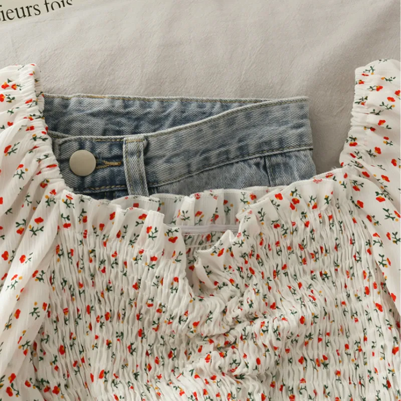 Camicette Camicette Lacci Dell - Crop Blouse Linen recensione e prezzo