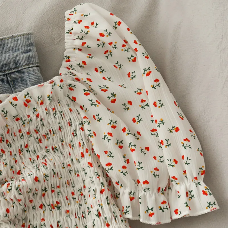 Camicette Camicette Lacci Dell - Crop Blouse Linen recensione e prezzo