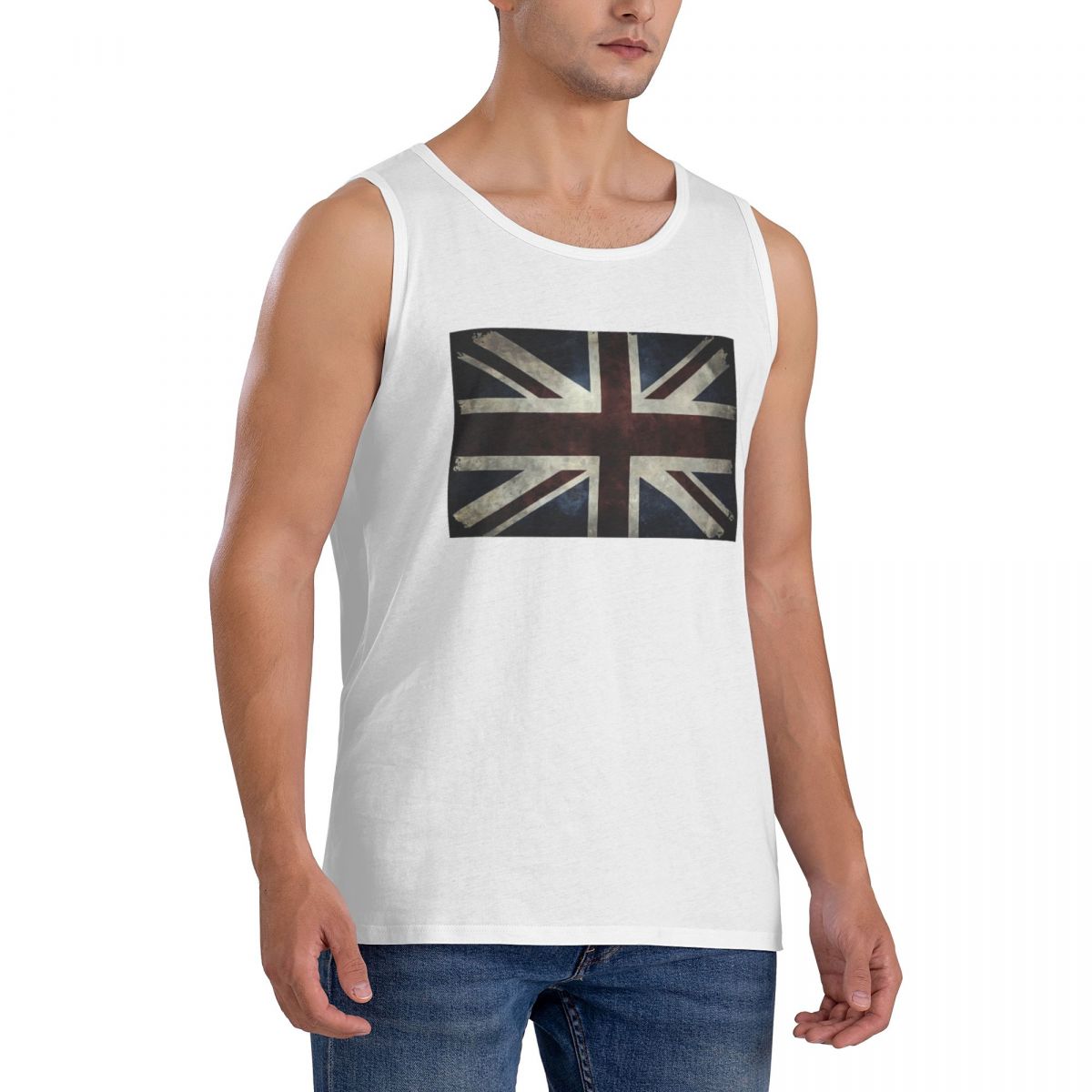 T-shirt senza maniche con band - Summer Clothing Uk Men recensione e prezzo