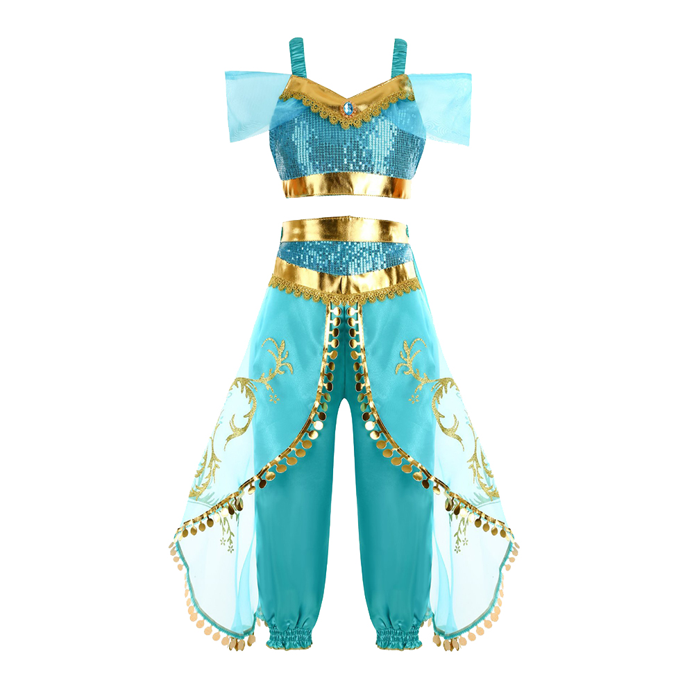 Costume da principessa Jasmine - Summer Clothing For Kids Girls recensione e prezzo