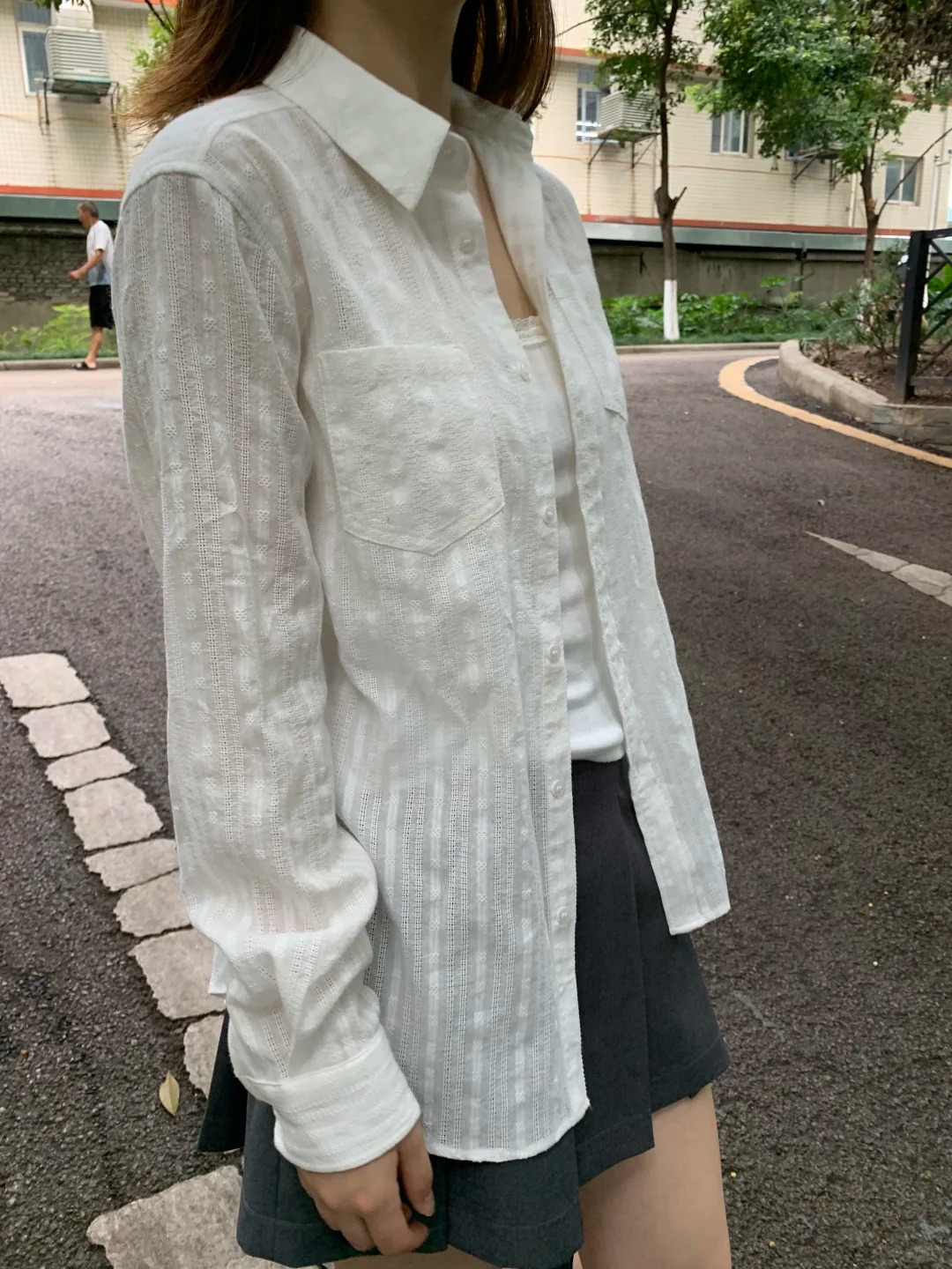 Camicetta in Lino e Cotone con - Crop Blouse Linen recensione e prezzo