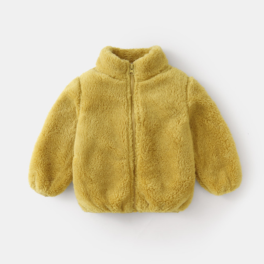 Cappotto in Peluche Tinta Unit - Summer Clothing Toddler recensione e prezzo