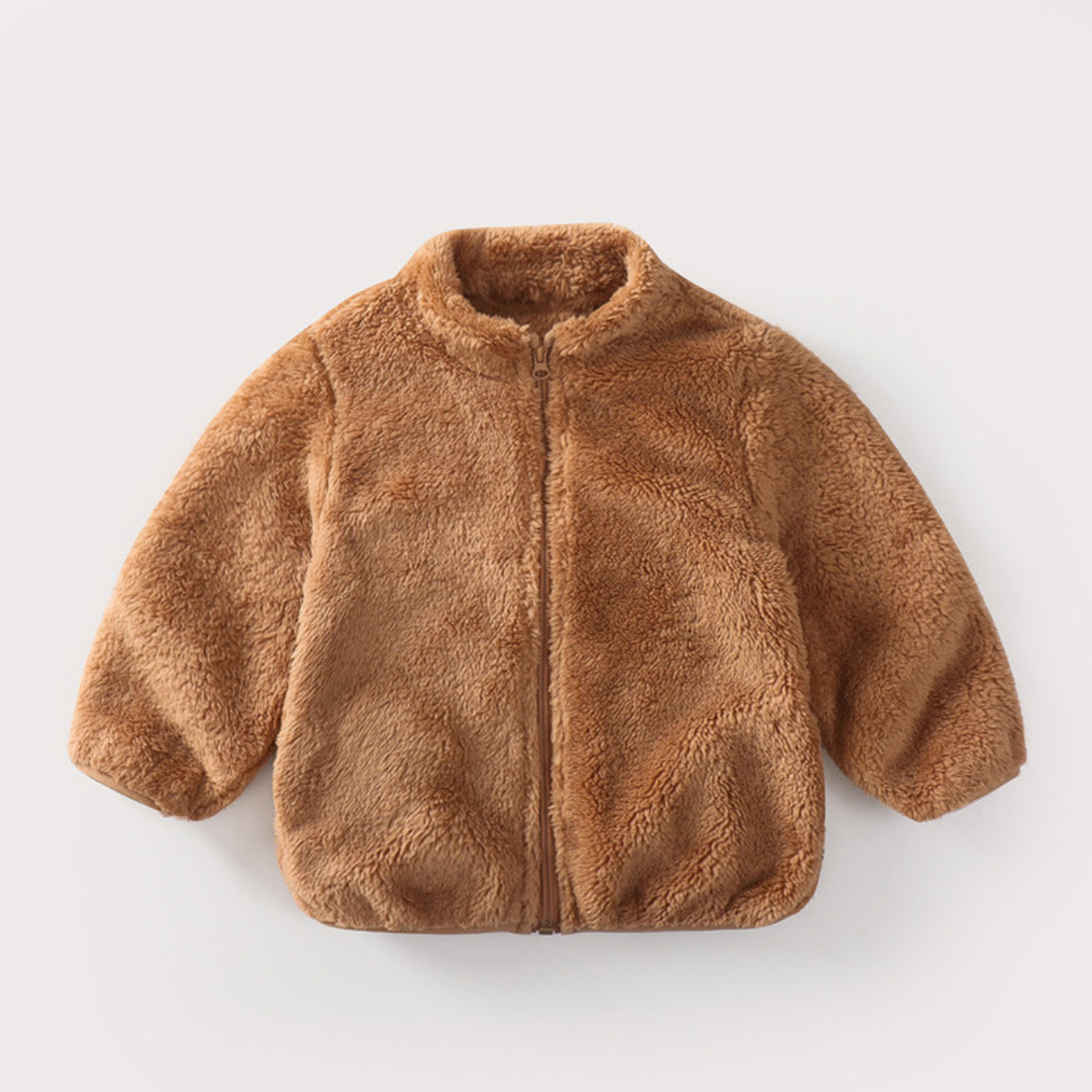 Cappotto in Peluche Tinta Unit - Summer Clothing Toddler recensione e prezzo