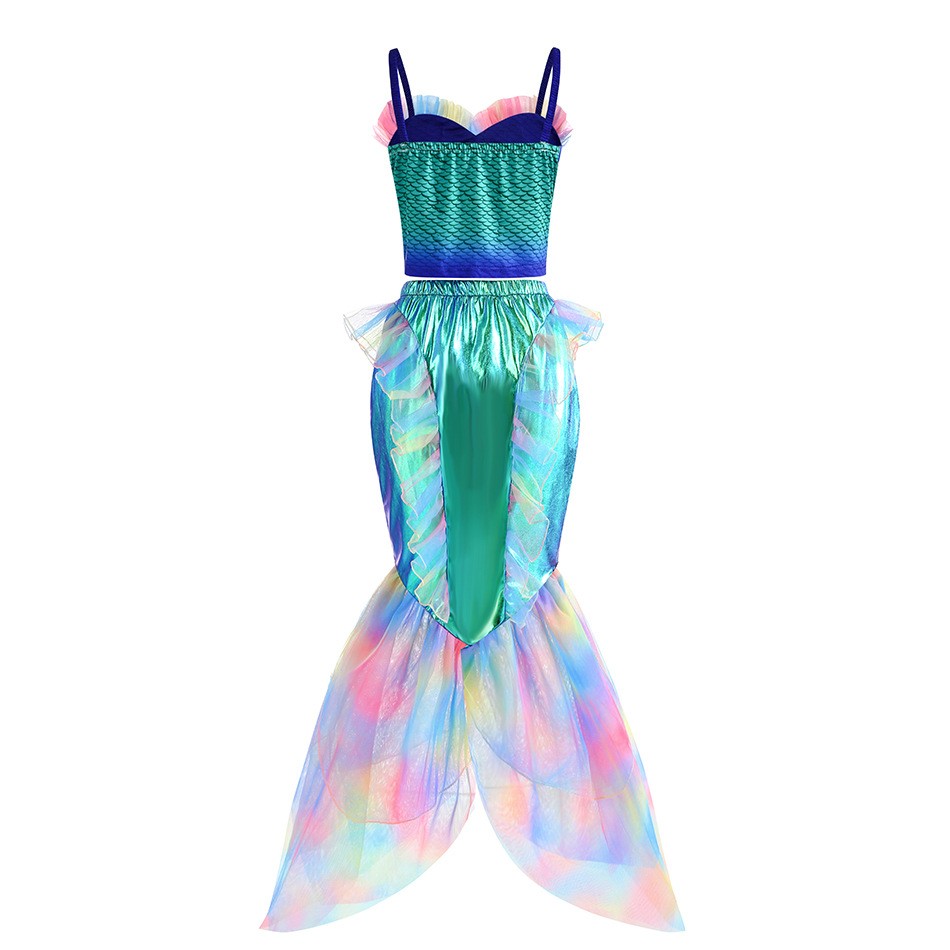 Disney Sirena Vestire Costume  - Summer Clothing For Kids Girls recensione e prezzo