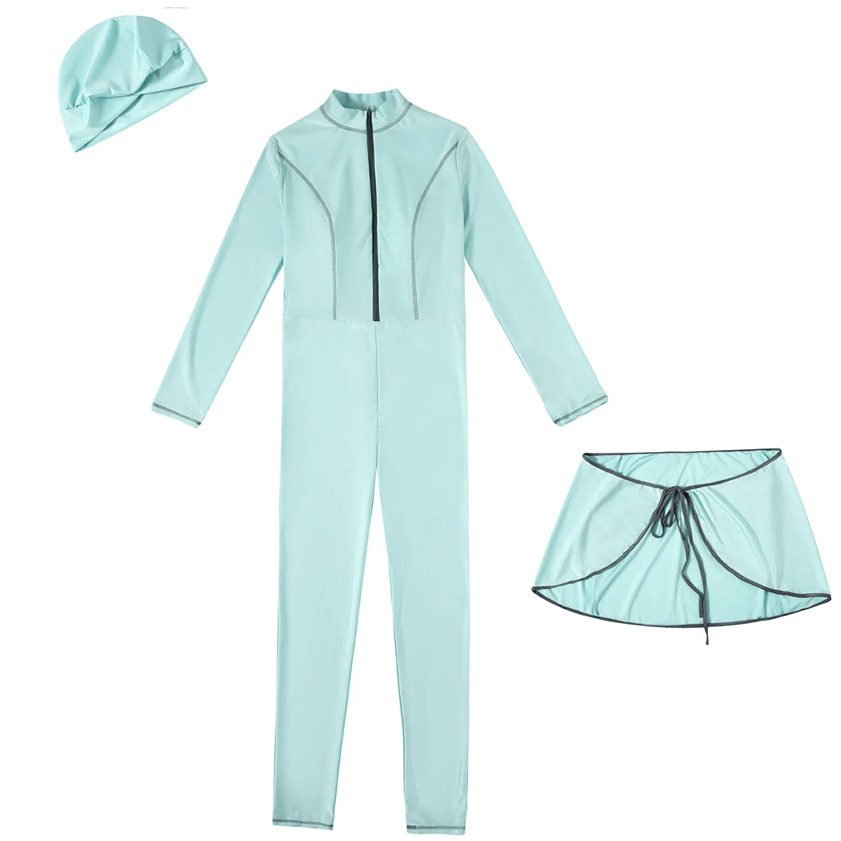 Set 3 Pezzi Costume da Bagno M - Summer Clothing Hijab recensione e prezzo
