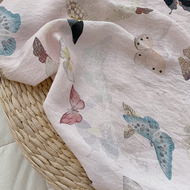 Stampa di farfalle su tessuto  - Summer Clothing Fabric recensione e prezzo
