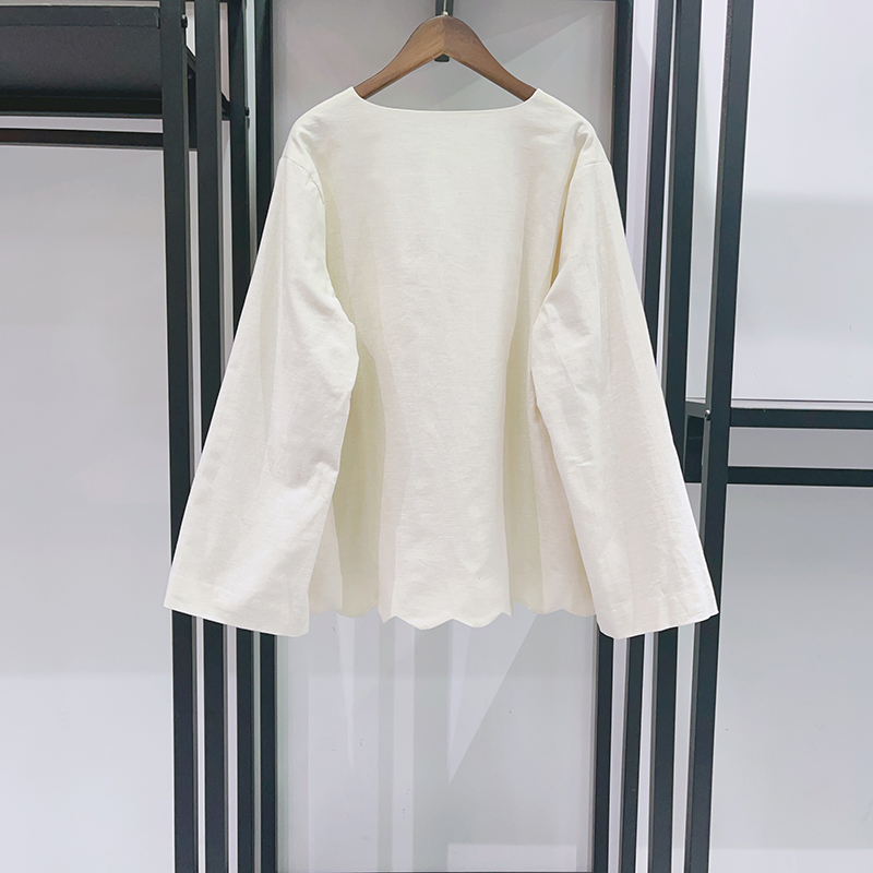 Nuova Camicetta Vintage Boho R - Crop Blouse Linen recensione e prezzo